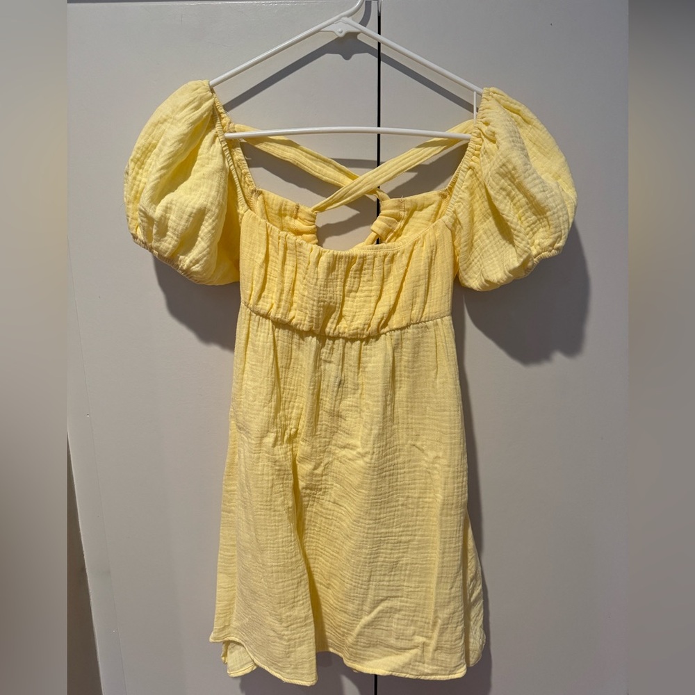 Princess Polly “Let’s Dance” Mini Dress - US Size 0 in Yellow